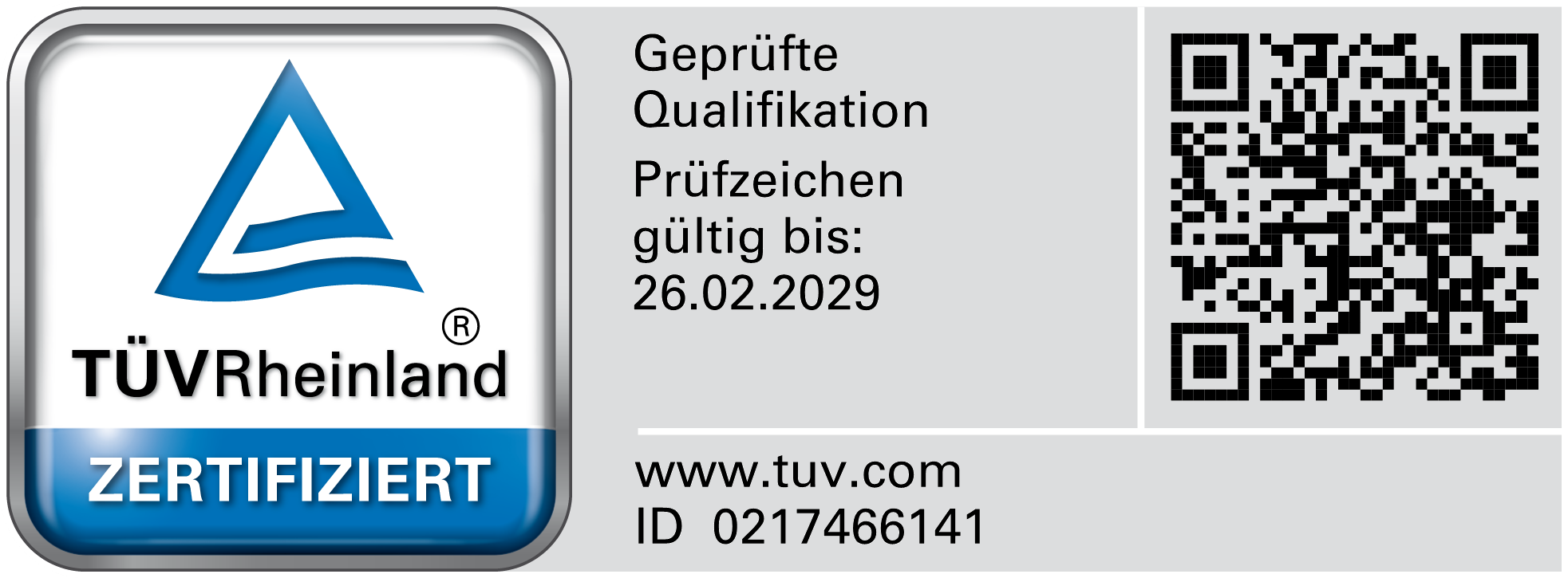 TÜV Rheinland Zertifiziert – AI Consultant