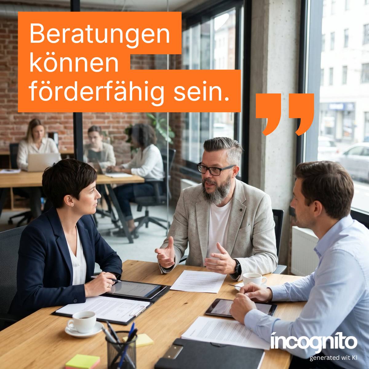 BAFA-Förderung: Beratungsleistungen von incognito consult sind förderfähig